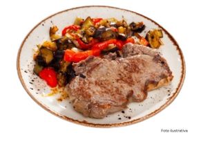 ternera con verduras