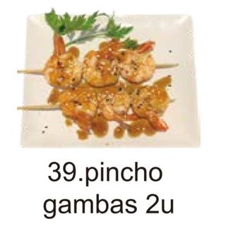 39. Pincho Gambas (3 Pza.)