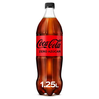 Coca-Cola Zero Azúcar 1.25L Botella