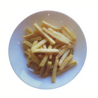 Patatas fFritas con salsa turca