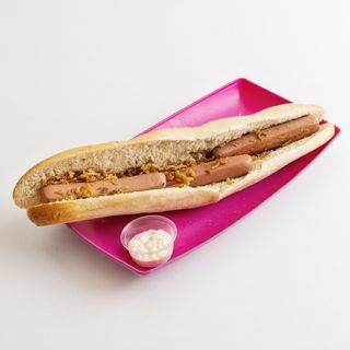 3. Perrito Con Cebolla Crujiente