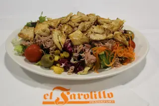 Ensalada De Atún Y Pollo