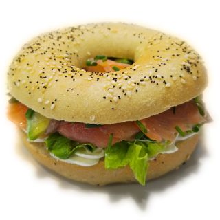 BAGEL SALMÃO - SALMON BAGEL