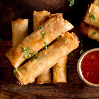 Spring Rolls 4 pcs home made 