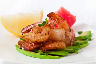 Crevettes Sautées