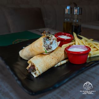Shawarma Viande Libanais + Frites
