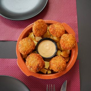 Croquetas de chuleta de vaca madurada en panko