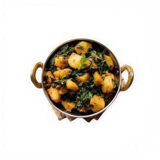 Saag Aloo