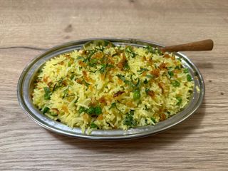 Green Peas Pulao