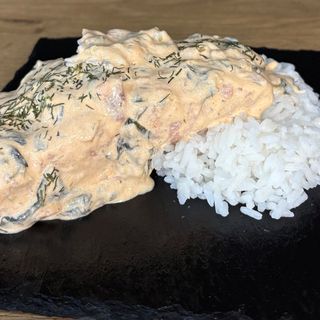 Salmón a la toscana