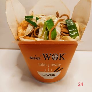 Tallarines con verduras 