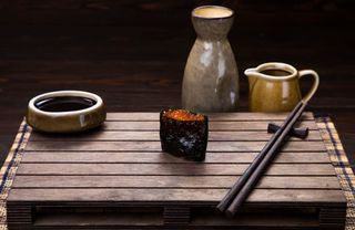 Սաղմոն ձկնկիթ գունկան