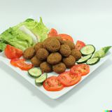 Порция фалафел с гарнитура (10бр-600г)