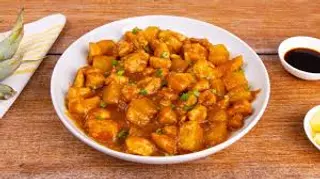 Pollo con ananas