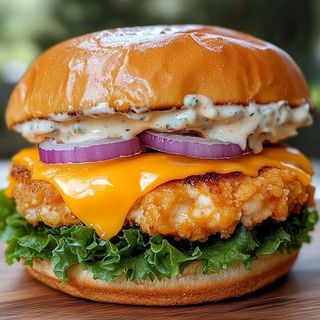 Chicken Cheese Burger