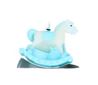 Lumanare calut bleu 6x2x5 cm