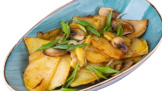 Жареный картофель по-домашнему 