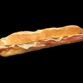 Bocadillo bacon y queso 