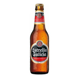 Cerveza Estrella Galicia Botellín (33 Cl.)