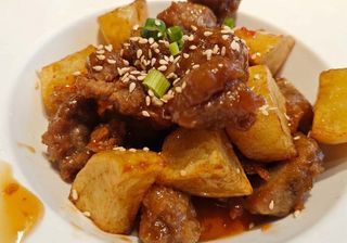 14. Costine di maiale croccanti in agrodolce