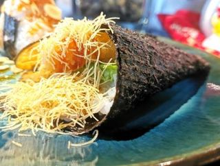 Temaki tempura gamberi