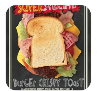 Burger crispy