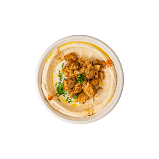 Хумус купа с пилешко филе 