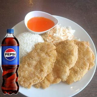 Kurczak na chrupiąco + Pepsi 0,5l