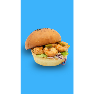  Spicy Shrimp Burger   