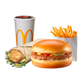 Duo Mabrouk : P'tit Wrap + Hamburger