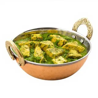 Palak Paneer + arroz basmati 