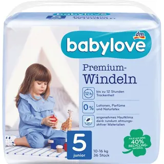 Babylove Premium Scutece Nr.5 10-16Kg 36Buc (561683)