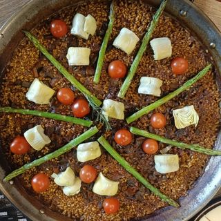 Arroz de Verduras de Temporada