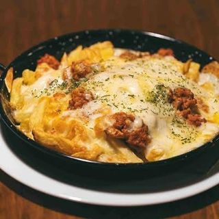 Patatas Chili con Carne y Queso