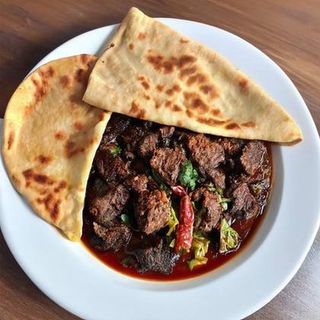 Chapati + Beef Stew