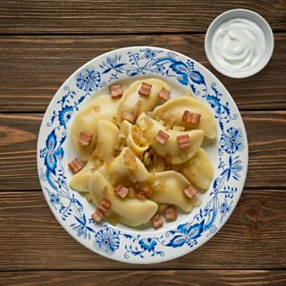 Мамині вареники з капустою