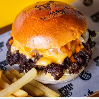 Hamburguesa Smash con Bacon