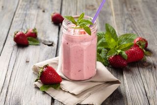 milkshake fraise