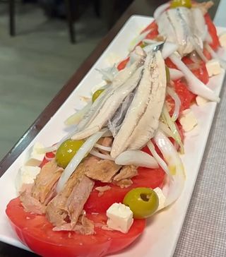 Amanida De Tomàquet Amb Seitons