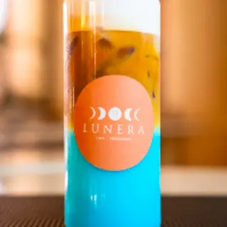 Blue Iced Latte 