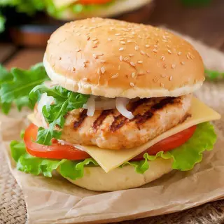 Hamburguesa de pollo