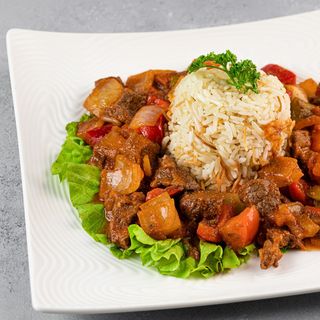 Мясное соте