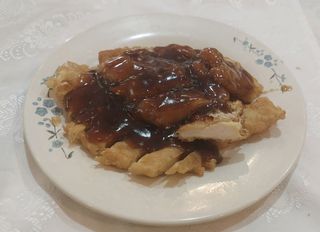 Pollo Con Salsa De Ajos