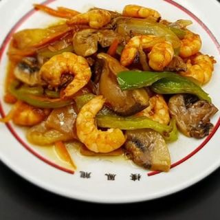 Chop Suey De Gambas