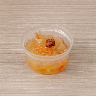 Salsa atchara con verdure julienne sott'aceto