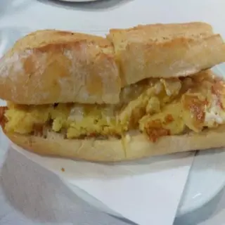 Bocadillo Tortilla De Patatas