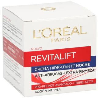 Crema De Noche Antiarrugas, Firmeza L'Oréal-Revitalift 50 Ml