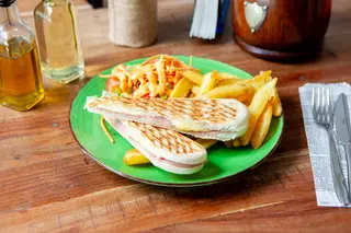 Panini tuna melt