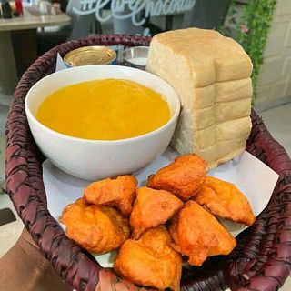 Bread and Akara Combo