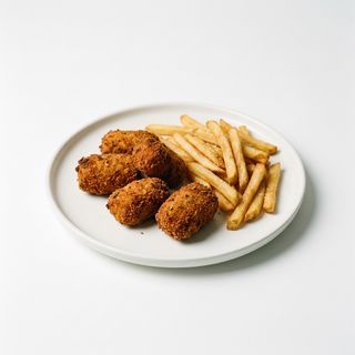 Croquetas De Pollo Con Patatas (Ración)